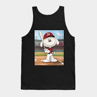 Snoopy Vs Arizona Diamondbacks Marcie Move Tank Top